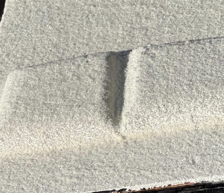 Bild einer strukturieren Thermoplastik